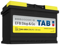 Аккумулятор TAB EFB STOP&GO 70 A EN 680 R+